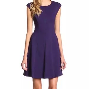 Rebecca Taylor Purple Mini Dress